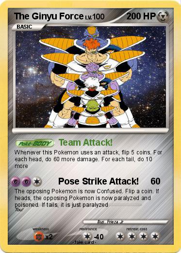 Pokemon The Ginyu Force