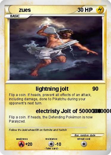 Pokemon zues