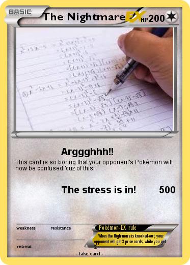 Pokemon The Nightmare