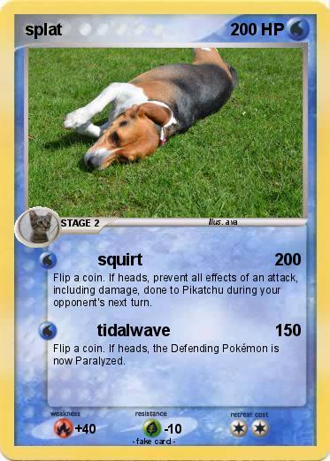 Pokemon splat