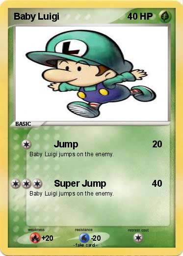 Pokemon Baby Luigi