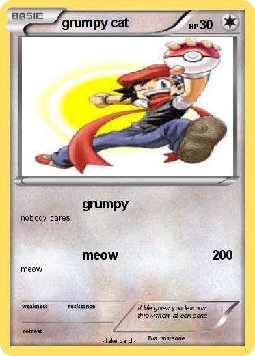Pokemon grumpy cat