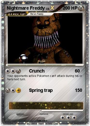 Pokemon Nightmare Freddy