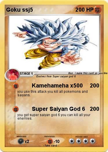 Pokemon Goku ssj5
