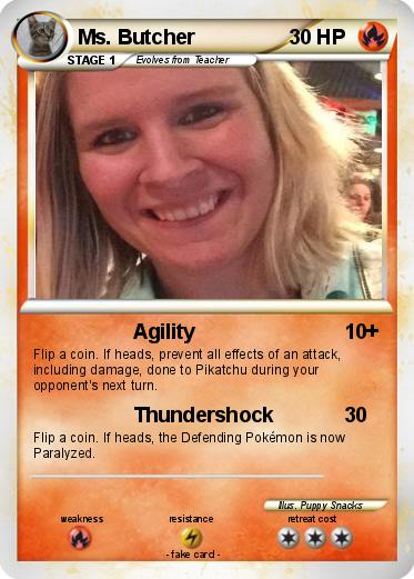 Pokemon Ms. Butcher