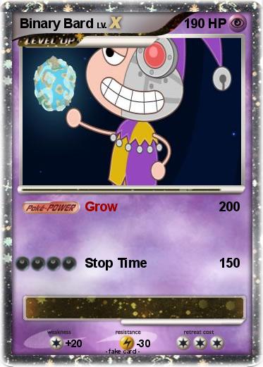 Pokemon Binary Bard