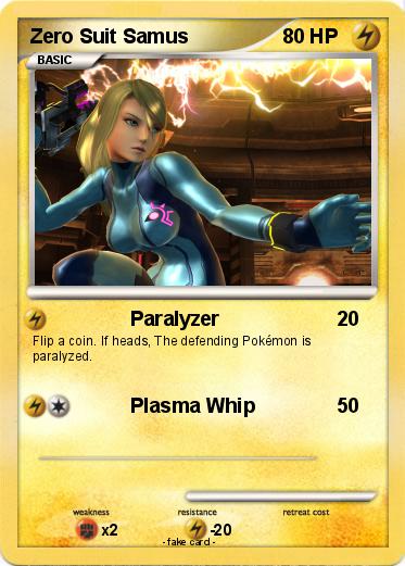 Pokemon Zero Suit Samus