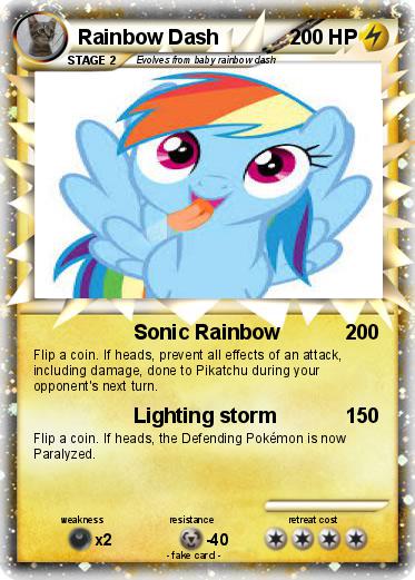 Pokemon Rainbow Dash