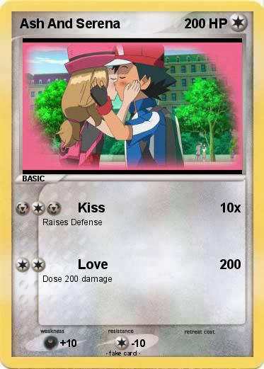 Pokemon Ash And Serena