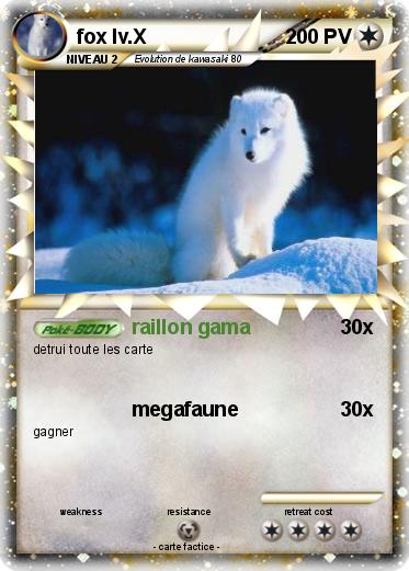 Pokemon fox lv.X