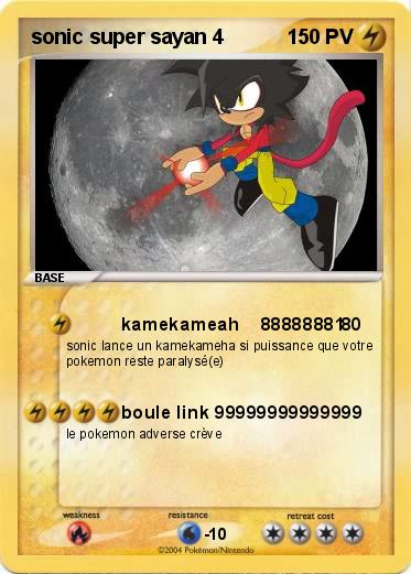 Pokemon sonic super sayan 4