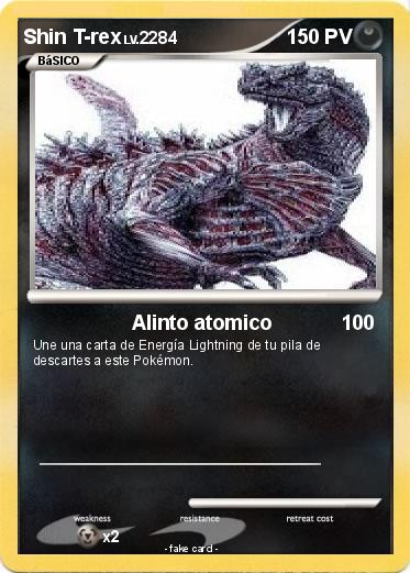 Pokemon Shin T-rex