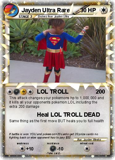 Pokemon Jayden Ultra Rare