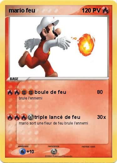 Pokemon mario feu