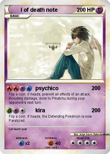 Pokemon l of death note