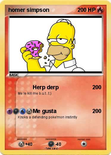 Pokemon homer simpson