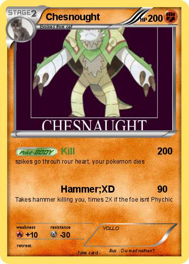 Pokemon Chesnought