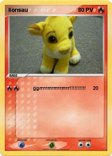 Pokemon lionsau