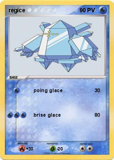 Pokemon regice