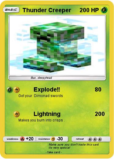 Pokemon Thunder Creeper