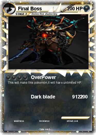 Pokemon Final Boss