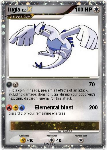 Pokemon lugia