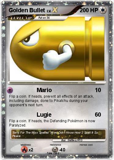 Pokemon Golden Bullet