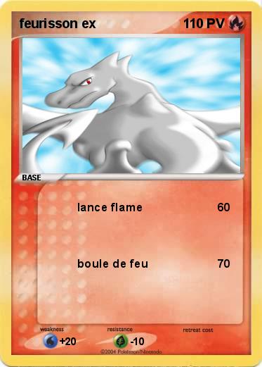 Pokemon feurisson ex