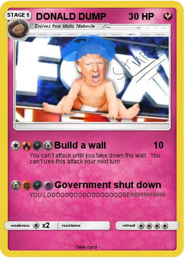 Pokemon DONALD DUMP