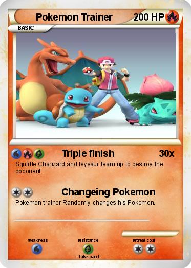 Pokemon Pokemon Trainer