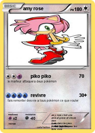 Pokemon amy rose