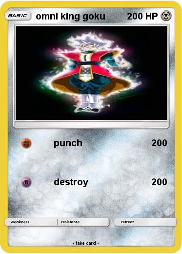 Pokemon omni king goku