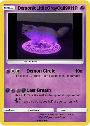 Pokemon DemonicLittleGrayCat