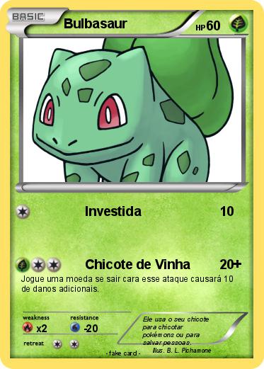 Pokemon Bulbasaur