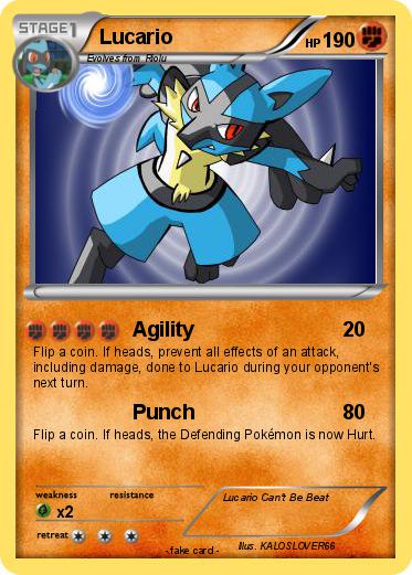 Pokemon Lucario