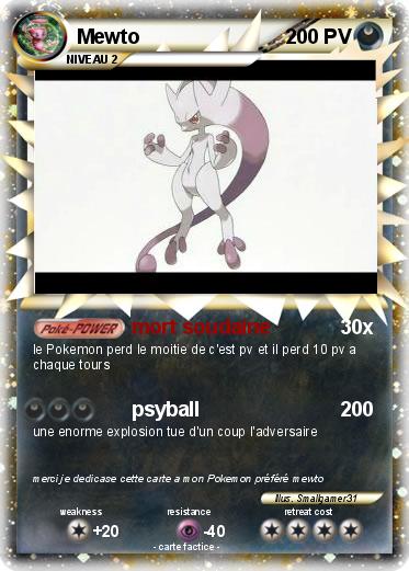 Pokemon Mewto