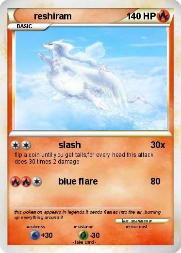Pokemon reshiram