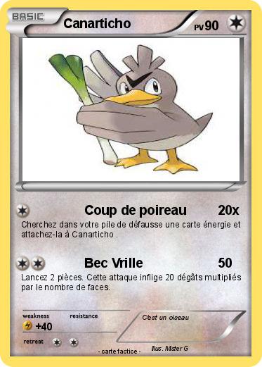 Pokemon Canarticho