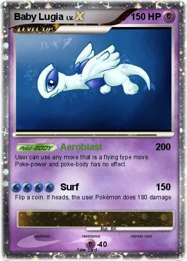 Pokemon Baby Lugia