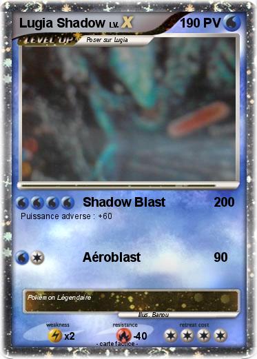 Pokemon Lugia Shadow