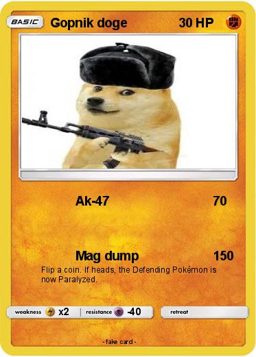 Pokemon Gopnik doge