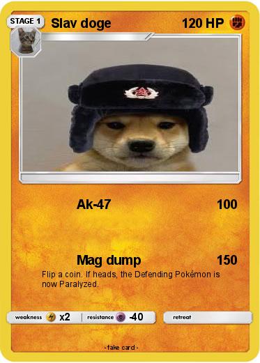 Pokemon Slav doge