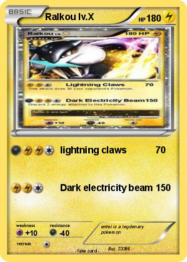 Pokemon Ralkou lv.X