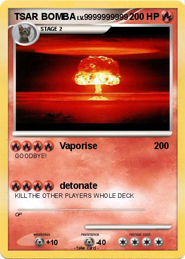 Pokemon TSAR BOMBA