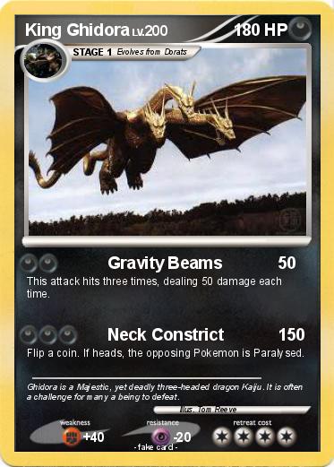 Pokemon King Ghidora