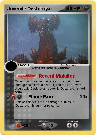 Pokemon Juvenile Destoroyah