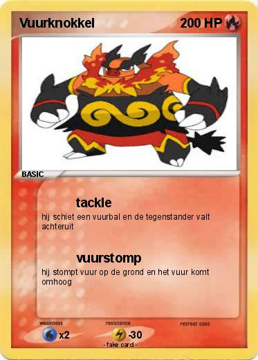Pokemon Vuurknokkel