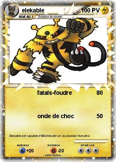 Pokemon elekable
