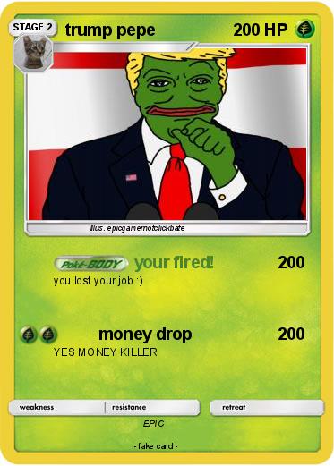 Pokemon trump pepe