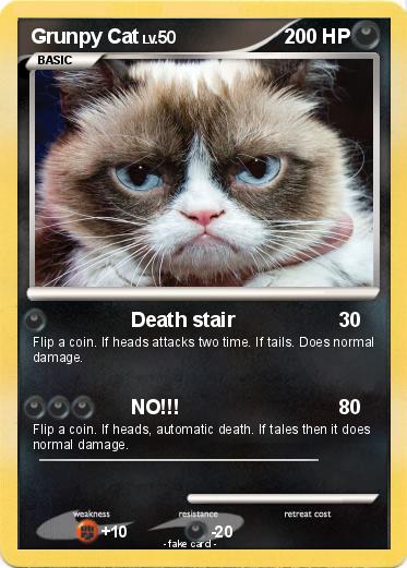 Pokemon Grunpy Cat